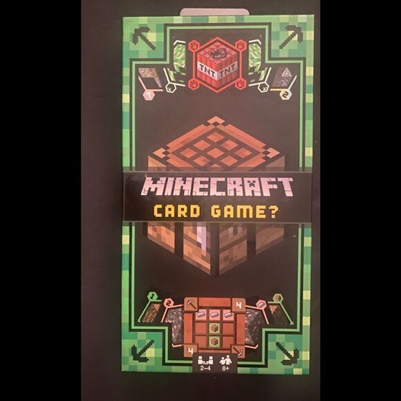 Minecraft Card Game 2015 Mattel Games Mojang Complete Instructions 2-4 Players - Picture 1 of 4